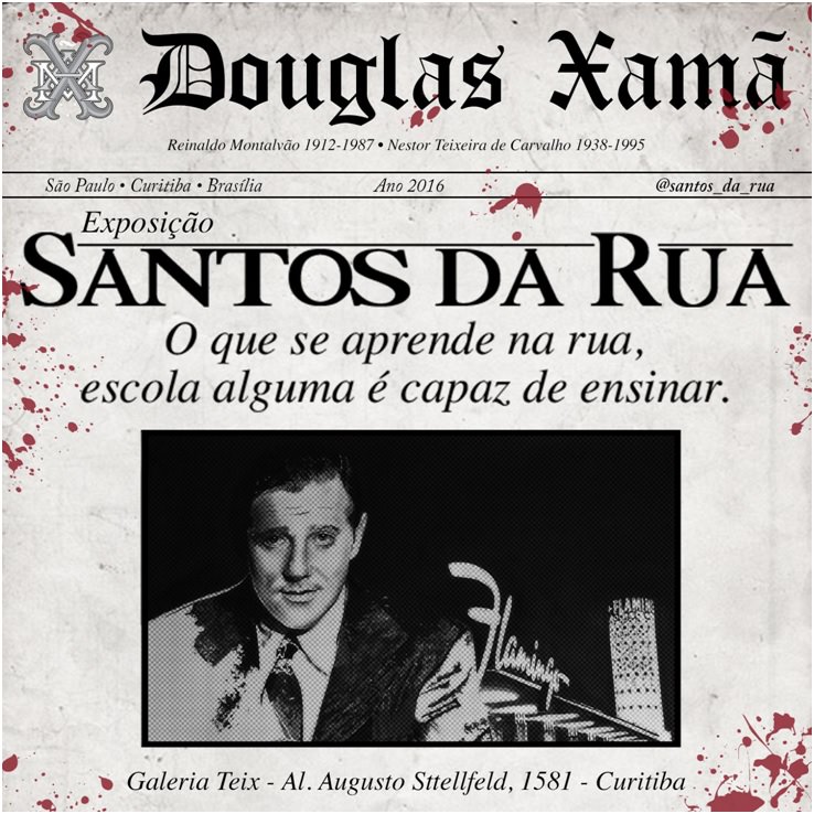 Exposição Santos da Rua. Foto: Divulgação. Exposição Santos da Rua. Foto: Divulgação.