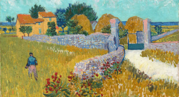 无花果. 13 -普罗旺斯农舍, 文森特凡高, 1888. 国家艺术画廊, 华盛顿. 艾尔萨梅隆布鲁斯集合.