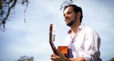 Matheus Alves在Casa-Museu的YouTube上展示版权作品. 照片: 乔瓦尼·维埃拉（Giovani Vieira）.