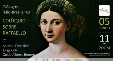 意大利-巴西对话周期, "Colóquio sobre Raffaello”, 传单. 泄露.