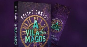 Livro "A Vila dos Magos", by Felipe Dantas, cover - featured. Disclosure.