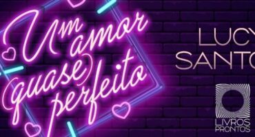 Livro "Um amor (almost) Perfect" by Lucy Santos, banner. Disclosure.