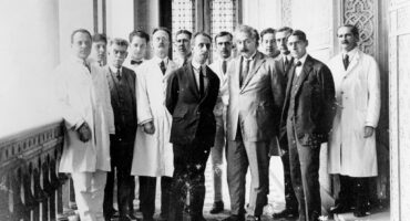 Visit Albert Einsten at Fiocruz in 1925. Photo: COC Fiocruz / Disclosure.