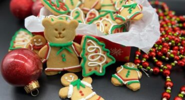 Christmas cookies by Pastry Chef Flávio Duarte. Photo: Disclosure / MF Global Press / Personal collection.