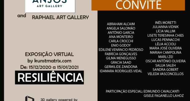 Exposição Virtual "Resiliência", 传单. 泄露.