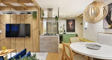 Apartment design by the singer of the band Maneva by Giovanna Gogosz. Photo: Disclosure.