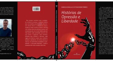 Livro "Histórias de Opressão e Liberdade" by Marcelo Douglas, cover - featured. Disclosure.