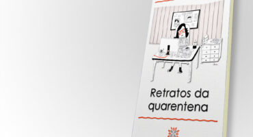 Livro "Retratos da quarentena" from Silvia Schmidt. Disclosure.
