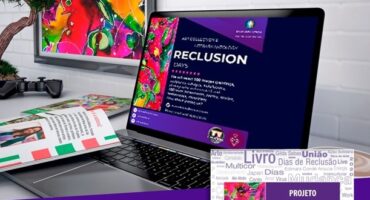 DIAS DE RECLUSÃO PROJECT - Collection of Arts and Anthology of the “Dias de Reclusão” Project, Flyer, featured. Disclosure.