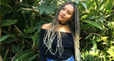 Luana Fernandes in a new look. Photo: Alexia Novais.