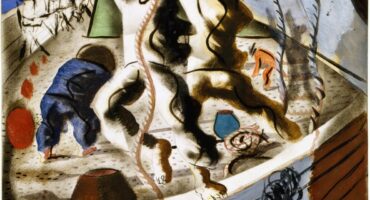 Fig. 6 – The Discovery of the Earth, Cândido Portinari, Mural Painting in the Library of Congress Building, Washington, 1941. Photo: Candido Portinari, Public domain, via Wikimedia Commons.