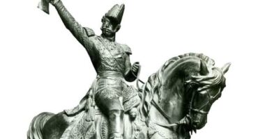 Study for the equestrian statue of Dom Pedro I, 1857, Louis Rochet, featured. Photo: Disclosure.