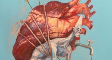 Viral en redes sociales con sus obras que trascienden la individualidad y traducen profundos sentimientos presentes en todos aquellos seres humanos que quieren mirarse a sí mismos, obra "homem amando até a última gota", destacados. Fotos: Divulgación.