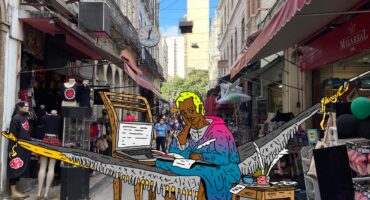 光伏直径, obra "Trabalhando em seu gabinente". 泄露.