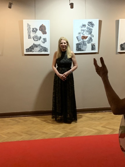 Exposición "Instalaciones-Relecciones" de Magdalena Melissourgaki en Varsovia, Polonia. Fotos: Divulgación.