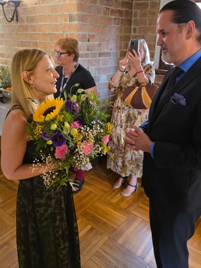 Exposición "Instalaciones-Relecciones" de Magdalena Melissourgaki en Varsovia, Polonia. Fotos: Divulgación.