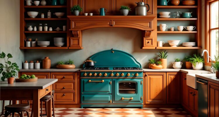 Cozinha Vintage: Tendência Resgata Estilo Retrô Na Contemporaneidade. Imagem de freepik.
