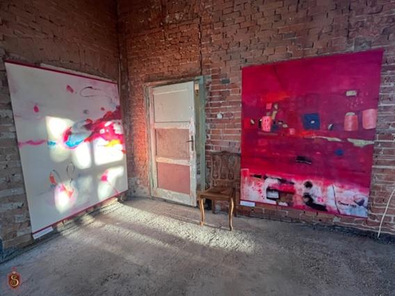 Exposição na Pomerânia - 4ª. Mostra Internacional de Arte “Das Montanhas ao Mar”. Foto: Divulgação.