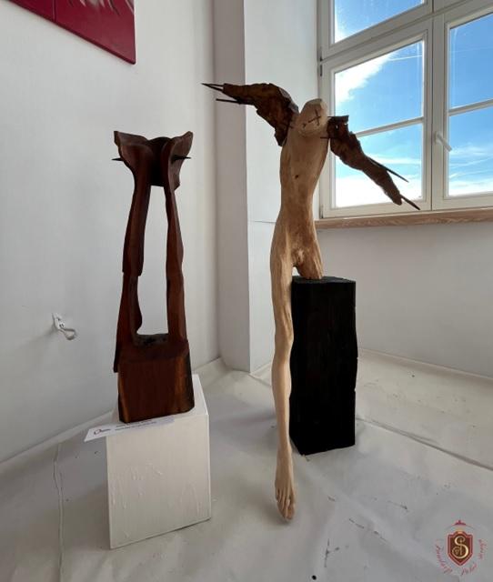 Exposição na Pomerânia - 4ª. Mostra Internacional de Arte “Das Montanhas ao Mar”. Foto: Divulgação.