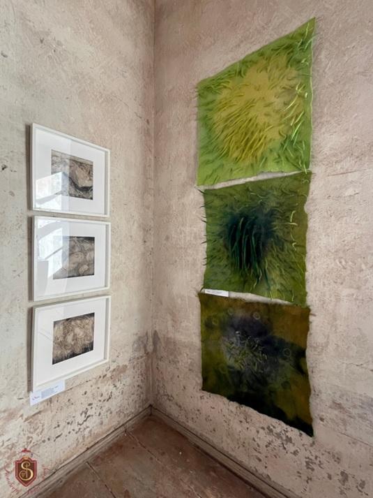 Exposição na Pomerânia - 4ª. Mostra Internacional de Arte “Das Montanhas ao Mar”. Foto: Divulgação.
