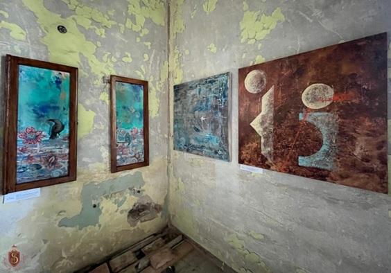 Exposição na Pomerânia - 4ª. Mostra Internacional de Arte “Das Montanhas ao Mar”. Foto: Divulgação.