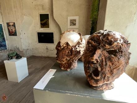 Exposição na Pomerânia - 4ª. Mostra Internacional de Arte “Das Montanhas ao Mar”. Foto: Divulgação.
