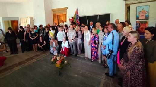 Exposição na Pomerânia - 4ª. Mostra Internacional de Arte “Das Montanhas ao Mar”. Foto: Divulgação.