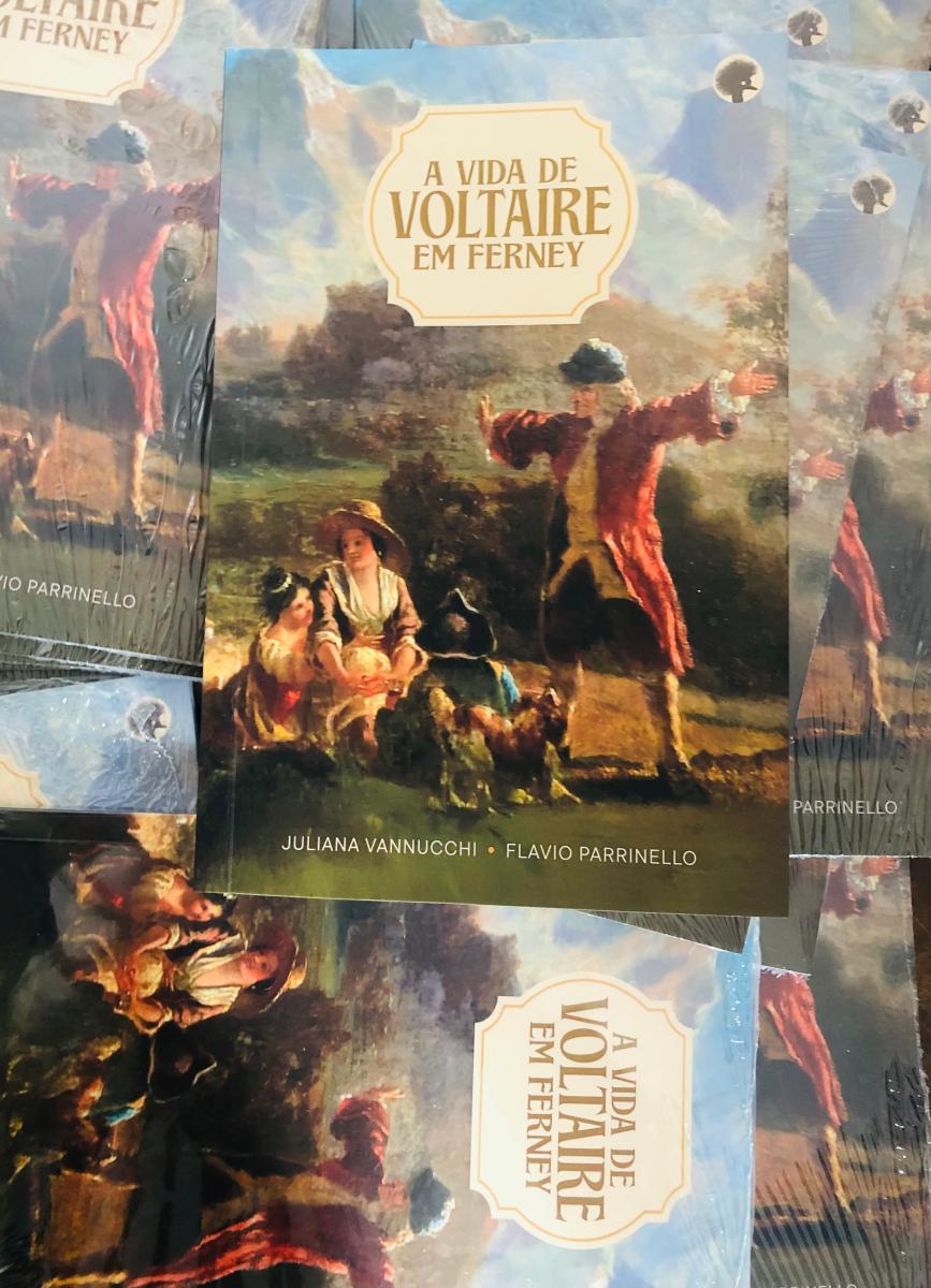 A Vida de Voltaire em Ferney: Escritora Brasileira e Arqueólogo Europeu publicam Livro Inédito sobre o Consagrado Poeta-Filósofo. Foto: Divulgação.