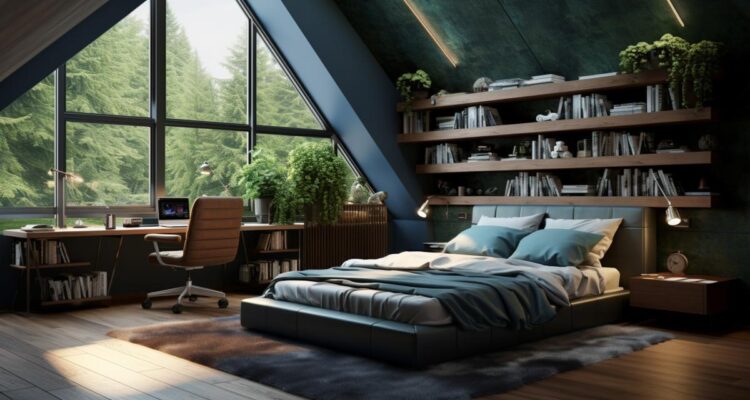 Quarto masculino: como decorar e dar uma personalidade forte. Imagem de freepik.