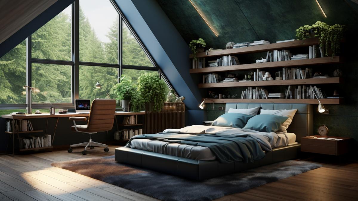 Quarto masculino: como decorar e dar uma personalidade forte. Imagem de freepik.