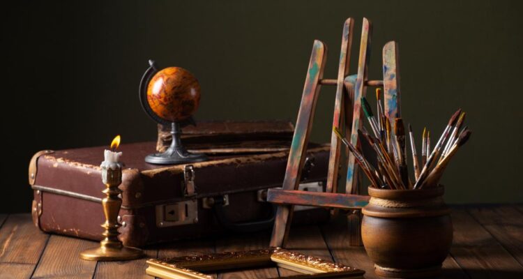 História da arte: como o pensamento moldou a criatividade. Imagem de magnific.